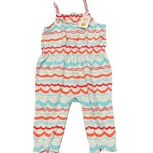 Gymboree Baby Girl Spring Vacation Ocean Romper - New!